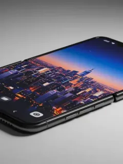 2026 foldable phone display showing seamless screen technology