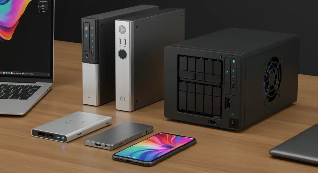 Best external hard drives 2026 collection on modern desk