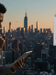 Person reviewing unemployment benefit information for 2026 on a tablet