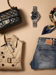 Collection of timeless fashion pieces retaining high value
