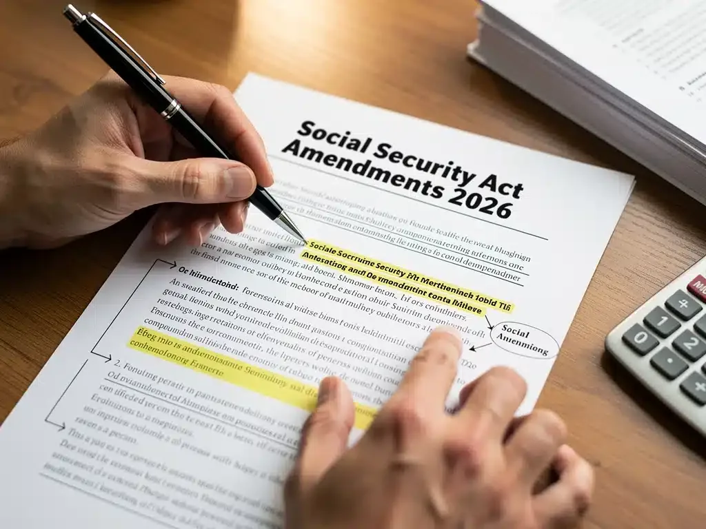 Detailed review of 2026 Social Security amendments document