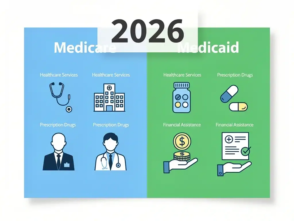 Visual guide to 2026 Medicare and Medicaid benefits changes