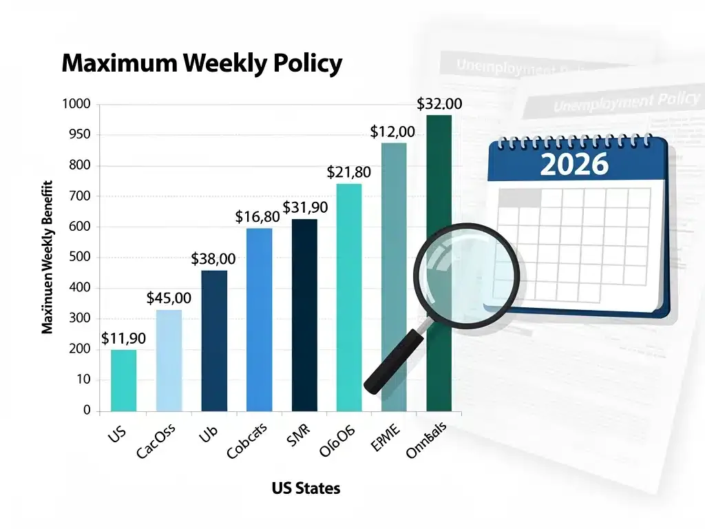 Unemployment Benefits 2026 State Maximums Policy Shifts