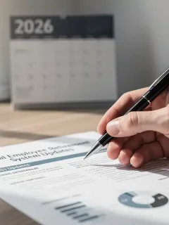 Federal employee reviewing FERS annuity updates for 2026