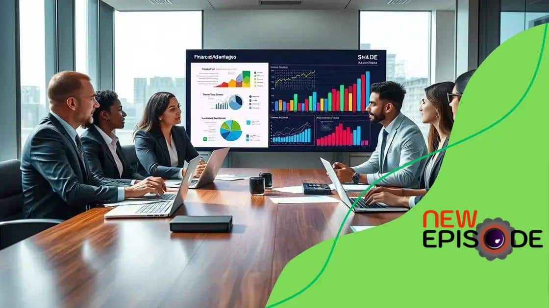 The financial benefits for businesses