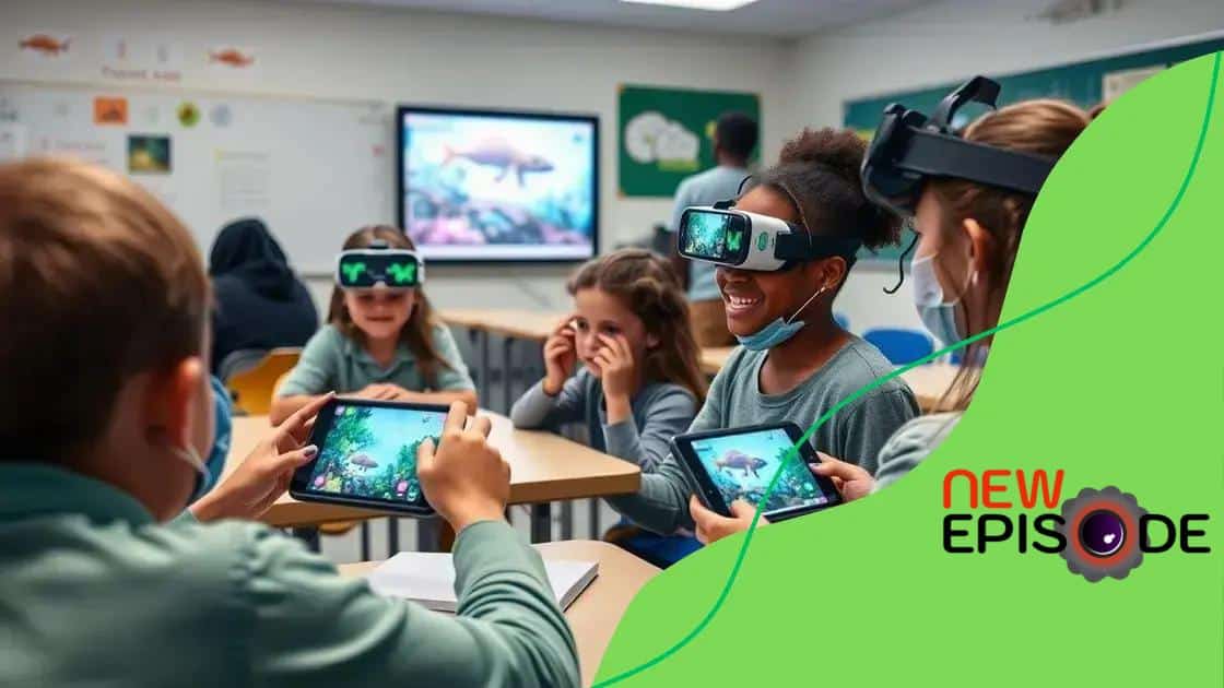 Real-life applications of AR in classrooms