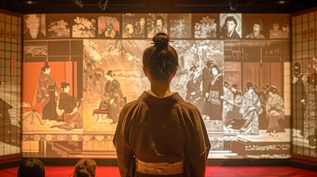 A montage of Japanese drama actors on stage, in films, and in television dramas, illustrating their versatility across different media.