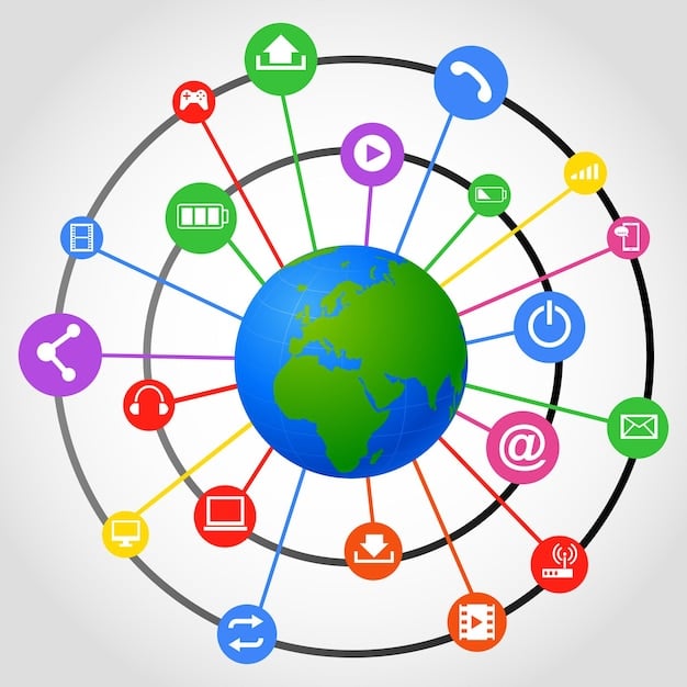 A stylized graphic depicting a globe with various streaming service icons scattered around it, interconnected by virtual network lines, symbolizing the global nature of streaming content and the challenges posed by regional restrictions.