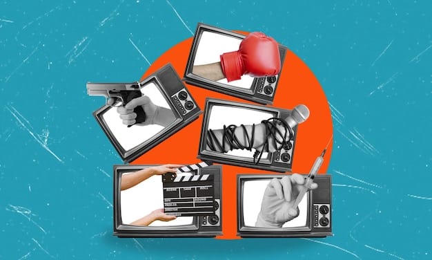 Collage of logos from different streaming services like Netflix, Hulu, Disney+, Amazon Prime Video, HBO Max, and Paramount+. The logos are clear and recognizable, arranged in a visually appealing manner.