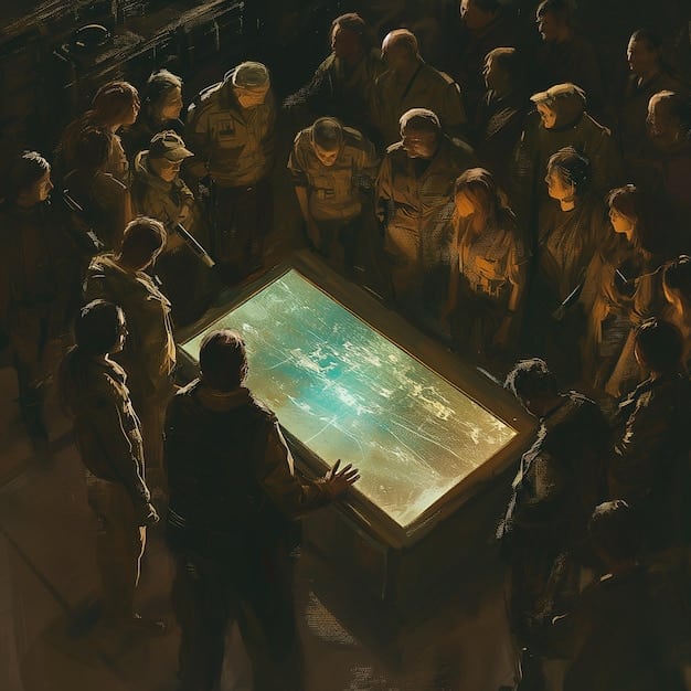 A depiction of interactive streaming, showing viewers participating in polls and choosing different plot paths within a show.