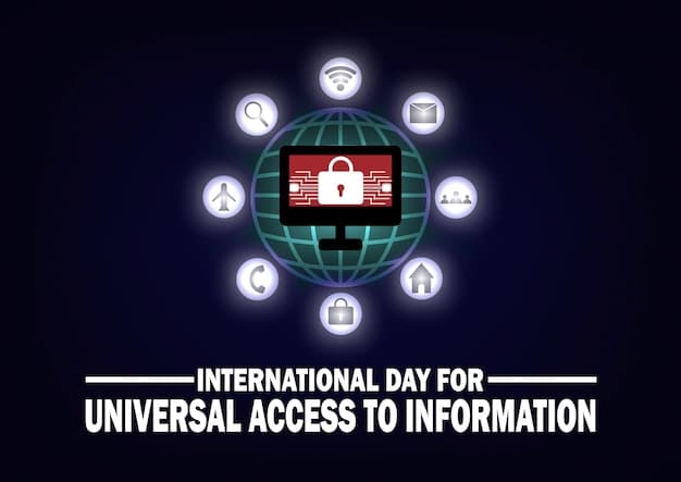 A visual representation of cyber security measures, including a lock icon, symbolizing the importance of protecting personal information online.