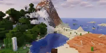 Minecraft Seed Selection: Finding the Perfect World in 2025 Diverse Minecraft world showcasing various biomes with a player character looking out