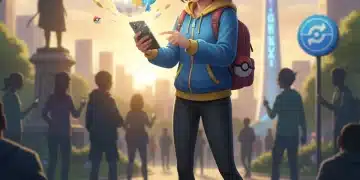 Player celebrating a shiny Pokémon hatching from an egg in Pokémon GO 2025