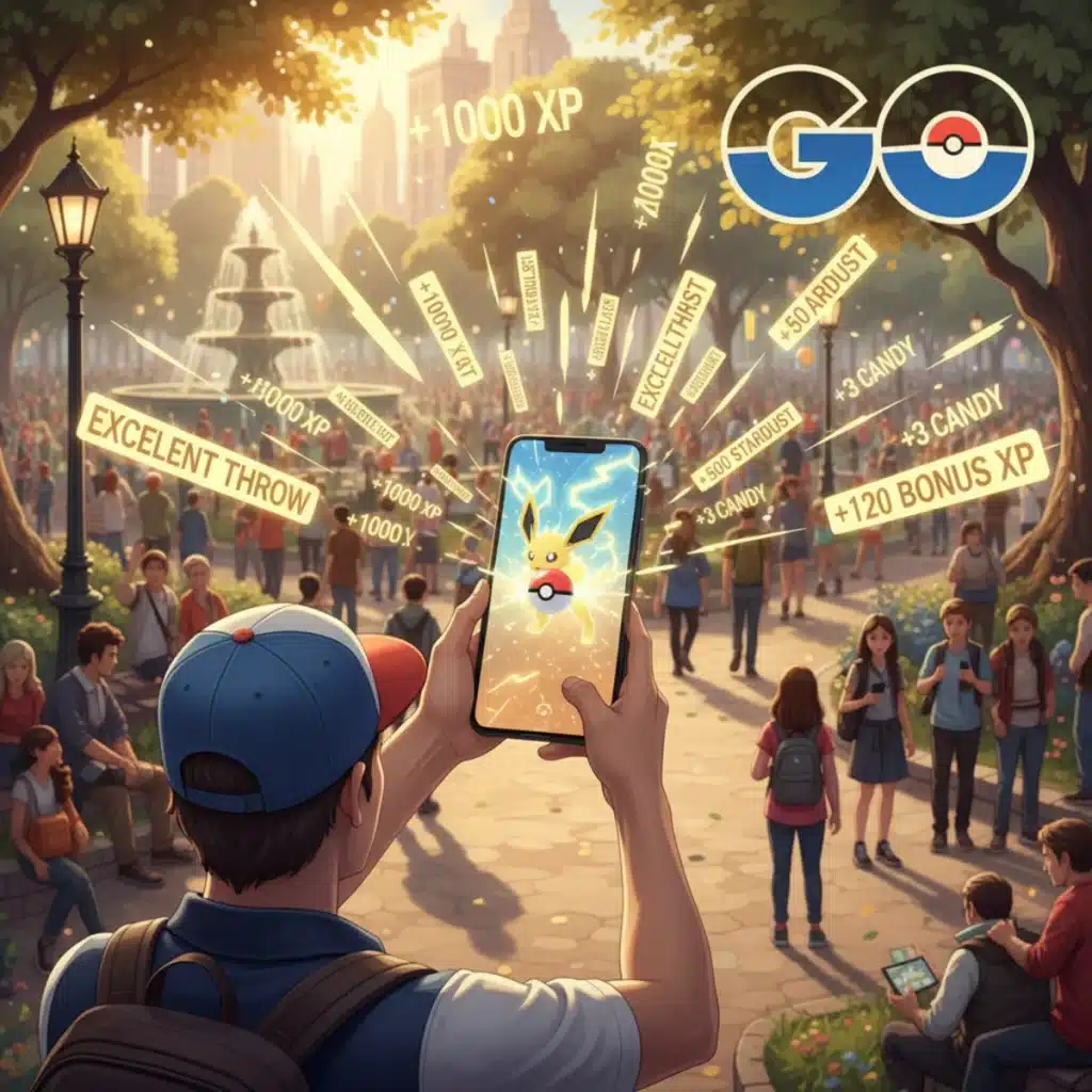 Pokémon GO: Earn 50,000 XP Daily with This Optimized Catching Strategy