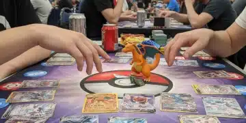 Pokémon TCG cards laid out for a battle, emphasizing budget-friendly strategies