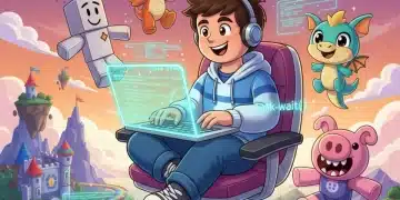 Roblox Scripting Guide: Master Lua Fundamentals in 7 Days Young coder mastering Roblox Lua scripting fundamentals in seven days