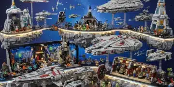 Ultimate Lego Star Wars collection display 2025